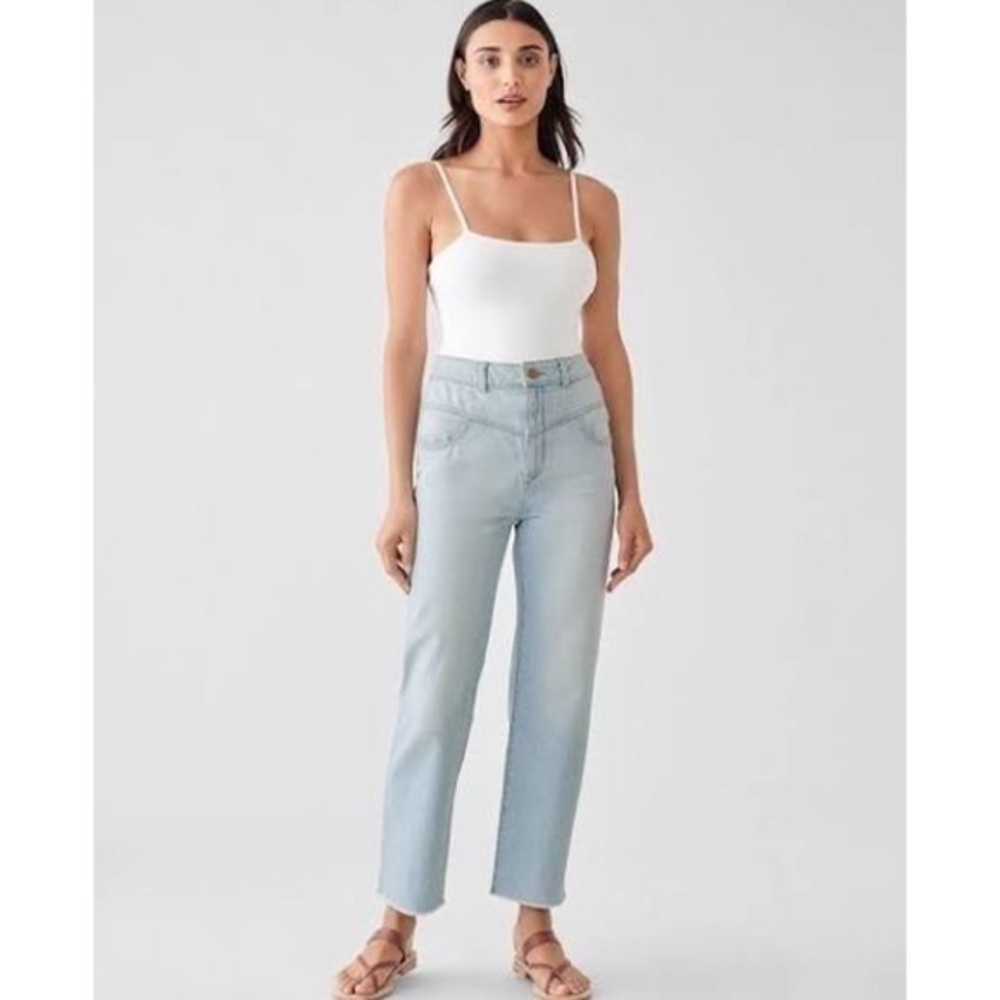 DL1961 Jerry High-Rise Vintage Staright Jeans